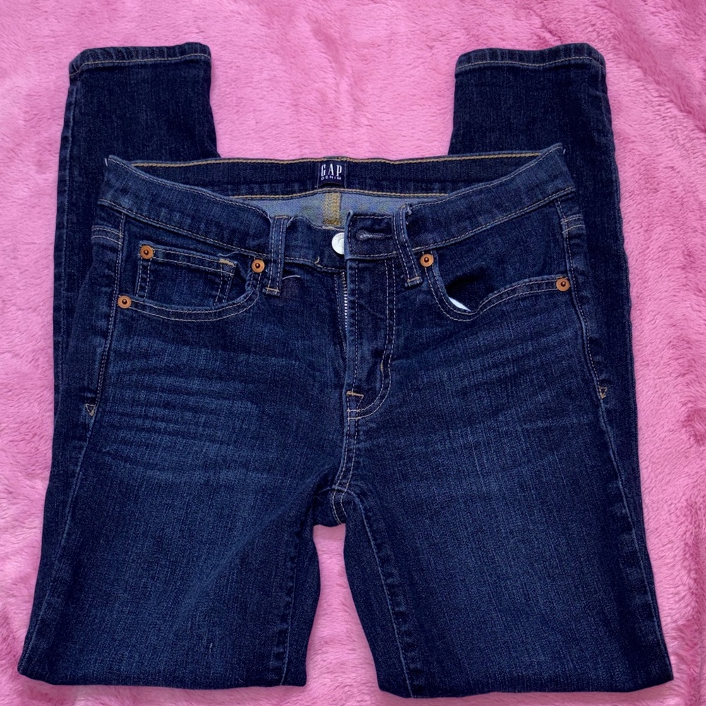 GAP Women's Deep Indigo True Skinny Jeans